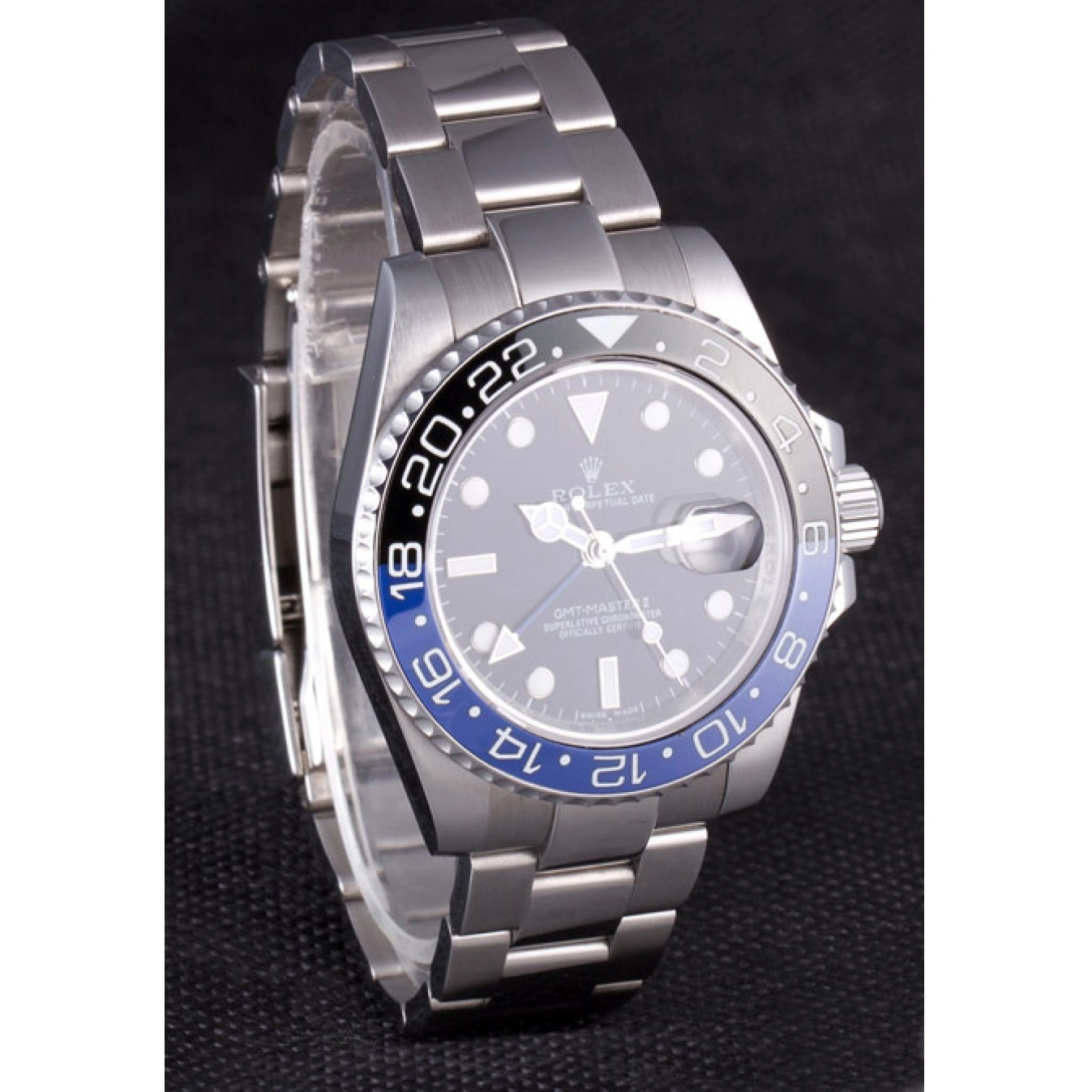 Best AAA Replica Sites II GMT BEZEL Rolex 621393 MASTER rl431 BLACK BLUE 2013 0726